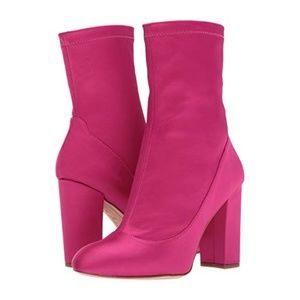 Sam Edelman - Calexa Berry Crush Satin Bootie - 10